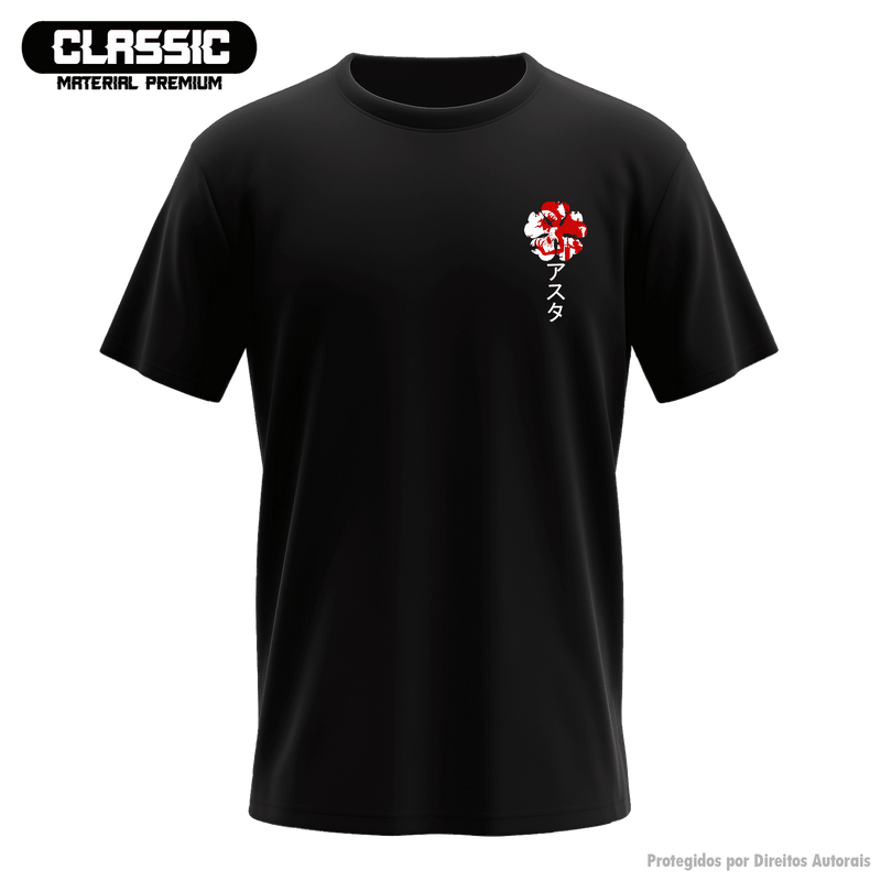 Camiseta Classic Alpha Back Premium | BLACK CLOVER - ASTA アスタ