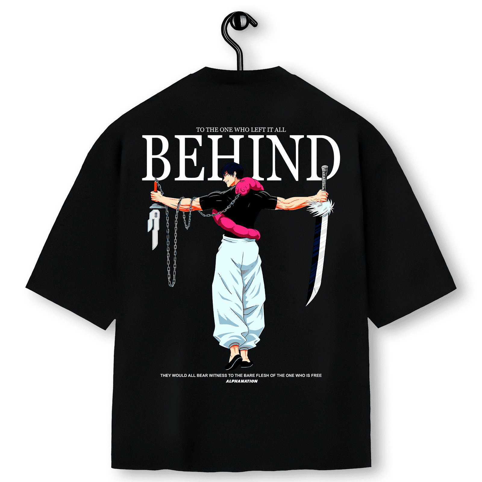 Super Oversized Alpha Back Premium | TO THE ONE WHO LEFT IT