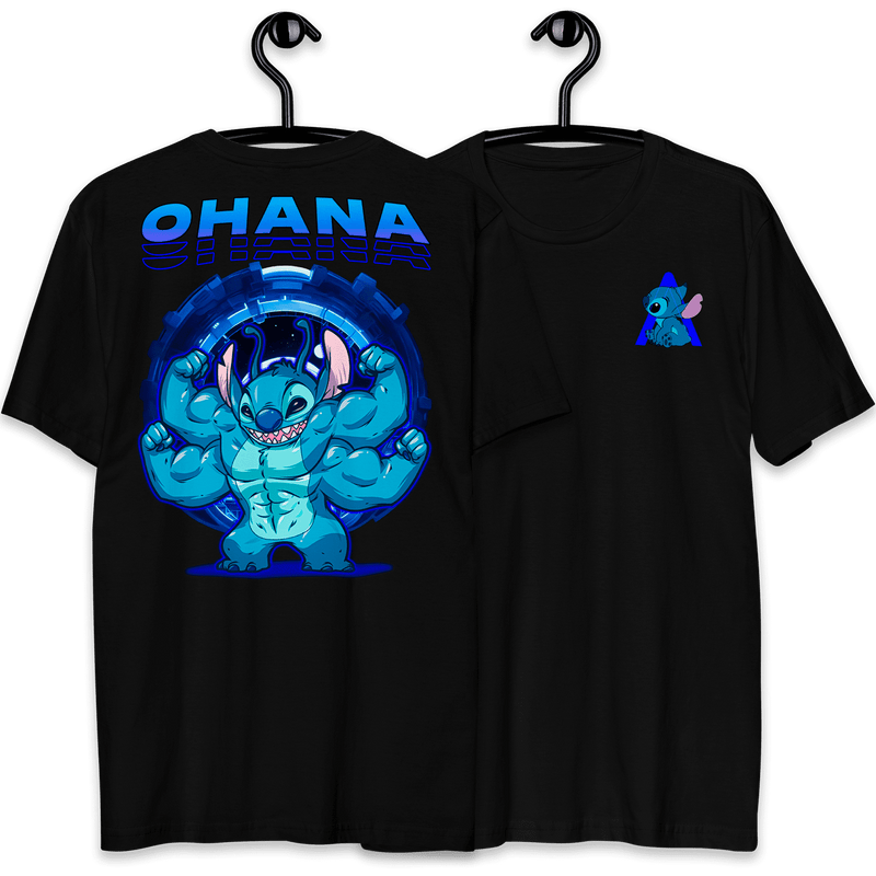 Camiseta Classic Alpha Back Premium | OHANA - STITCH