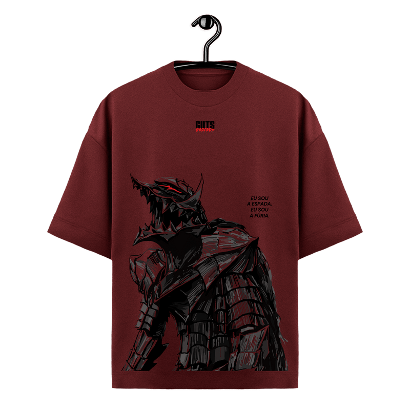 Street Oversized Alpha Front Premium | BERSERK - DARK KNIGHT 黒騎士