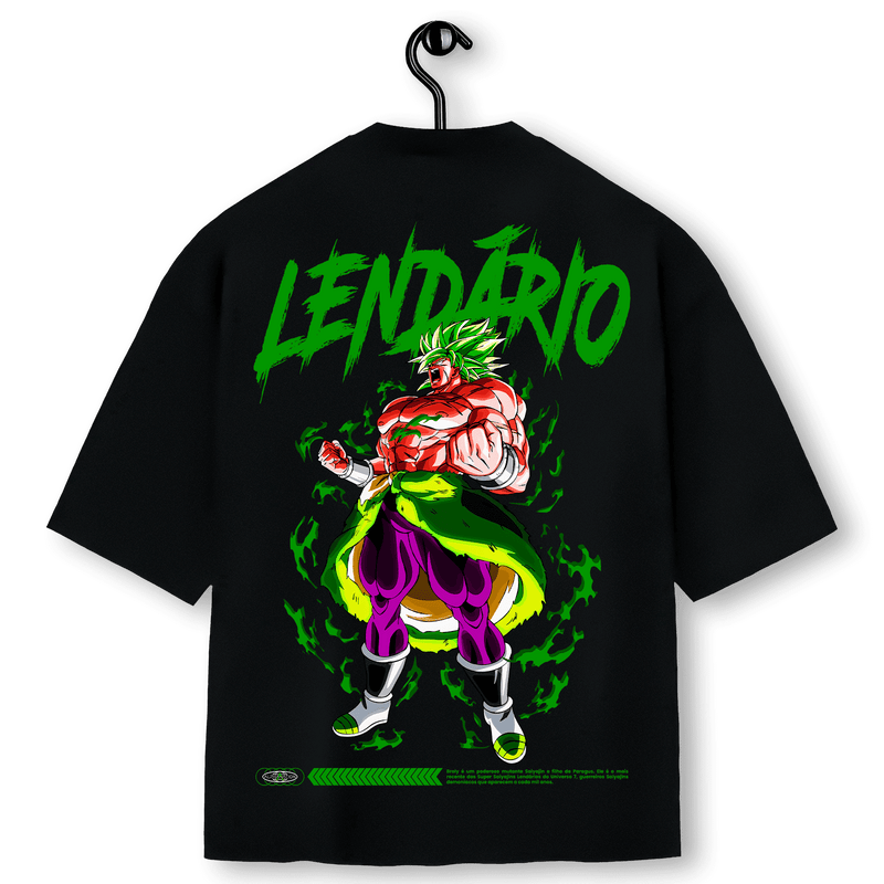 Super Oversized Alpha Back Premium | LENDÁRIO - BROLY ブロリー