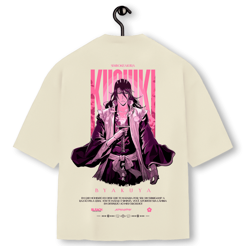 Super Oversized Alpha Back Premium | SENBONZAKURA - KUCHIKI BYAKUYA 朽木 白哉