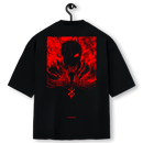 Super Oversized Alpha Back Premium | BLACK SWORDSMAN  - GUTS ガッツ