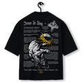 Super Oversized Alpha Back Premium | JESUS IS KING - Yeshua イエス