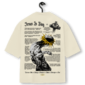 Super Oversized Alpha Back Premium | JESUS IS KING - Yeshua イエス