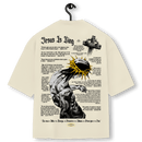 Super Oversized Alpha Back Premium | JESUS IS KING - YESHUA イエス