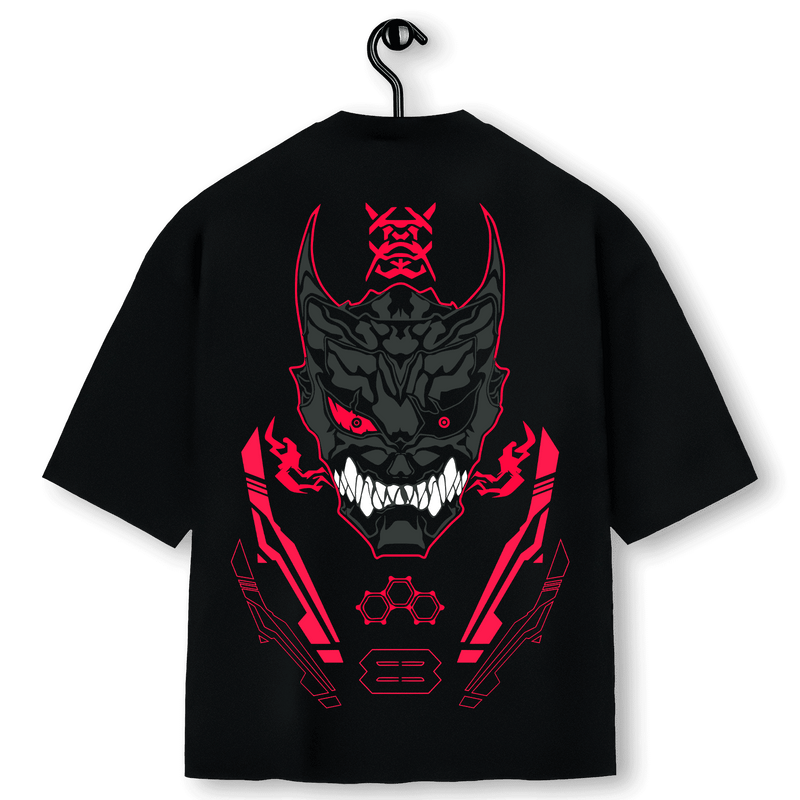 Super Oversized Alpha Back Premium | CRIMSON - KAIJU NO. 8 怪獣8号