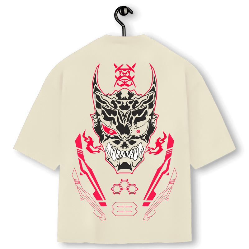 Super Oversized Alpha Back Premium | CRIMSON - KAIJU NO. 8 怪獣8号