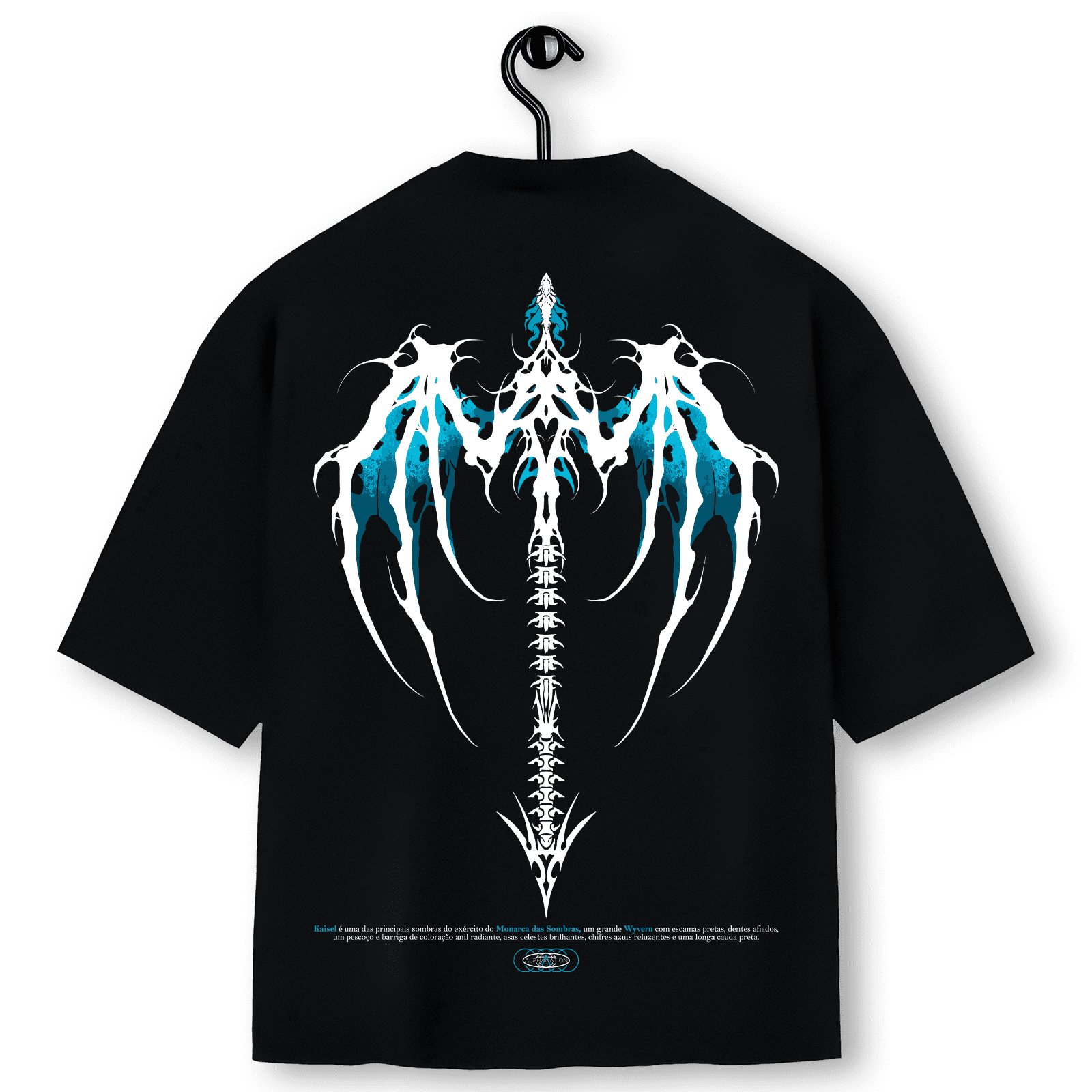 Super Oversized Alpha Back Premium | SHADOW - KAISEL 카이셀