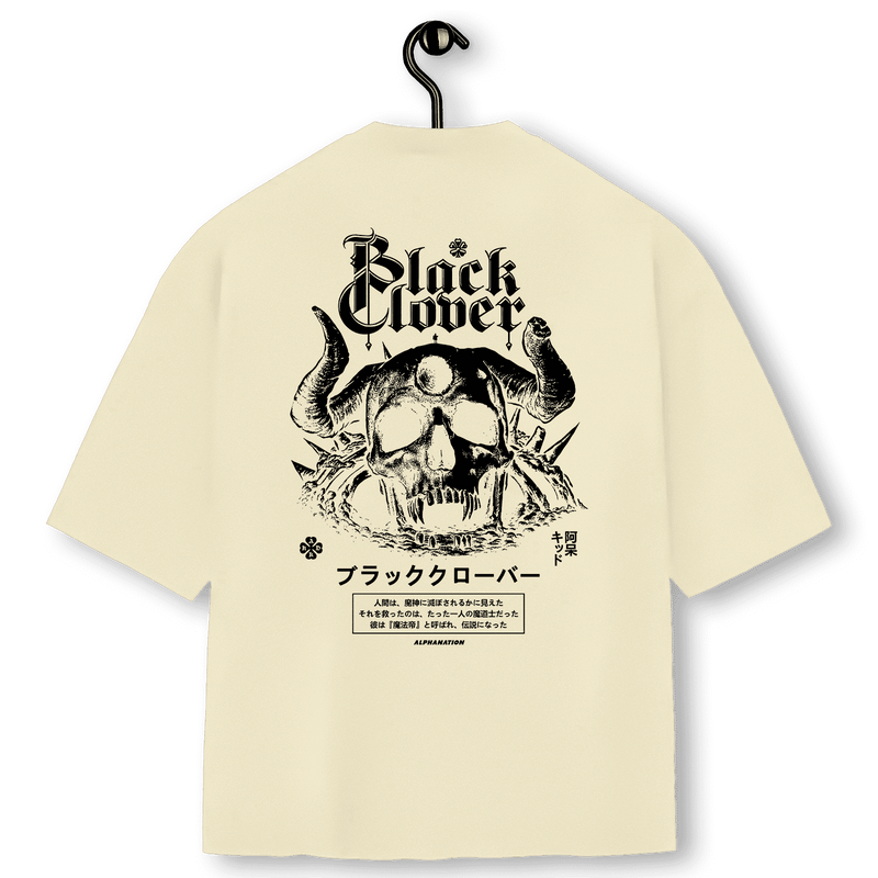 Super Oversized Alpha Back Premium | BLACK CLOVER - MAJIN 魔神