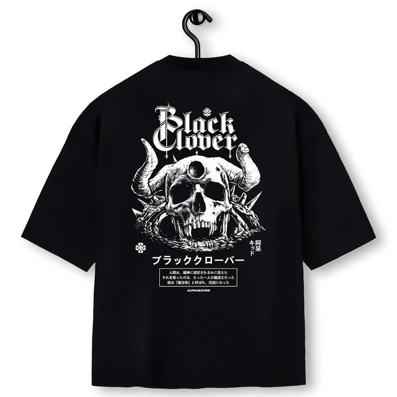 Super Oversized Alpha Back Premium | BLACK CLOVER - MAJIN 魔神