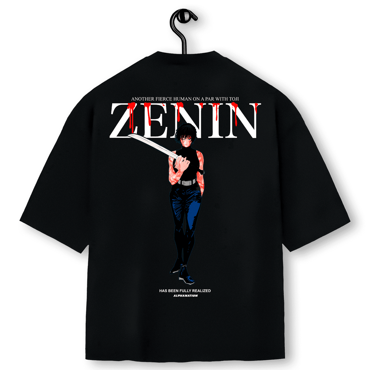 Super Oversized Alpha Back Premium | ANOTHER FIERCE HUMAN - MAKI ZENIN