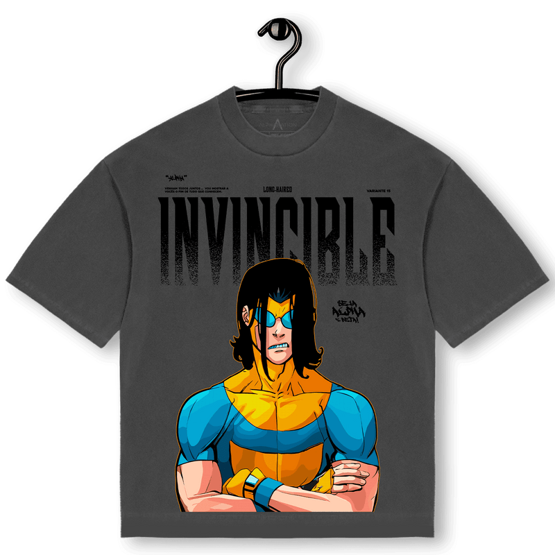 Heavy Oversized Boxy Front Premium | LONG-HAIRED - MARK GRAYSON ⋔⏃⍀☍