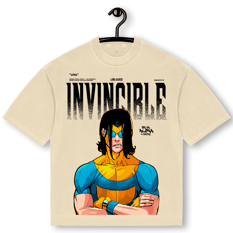Heavy Oversized Boxy Front Premium | LONG-HAIRED - MARK GRAYSON ⋔⏃⍀☍