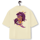 Super Oversized Alpha Back Premium | BLACK CLOVER - ORCAS PÚRPURAS 紫苑の鯱