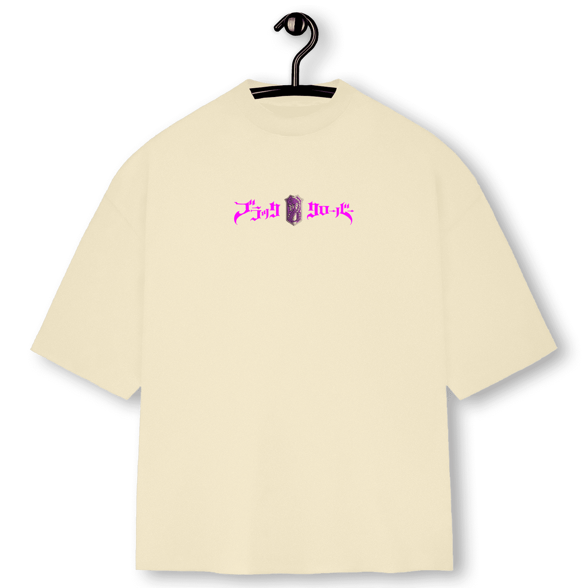 Super Oversized Alpha Back Premium | BLACK CLOVER - ORCAS PÚRPURAS