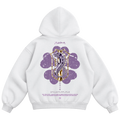 Urban Hoodie Back Premium | CLOVER - ORCAS PÚRPURAS 紫苑の鯱