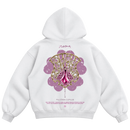 Urban Hoodie Back Premium | CLOVER - PAVÕES CORAIS 珊瑚の孔雀