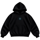 Urban Hoodie Back Premium | CLOVER - ROSA AZUL 碧の野薔薇
