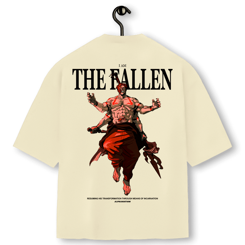 Super Oversized Alpha Back Premium | I AM THE FALLEN - RYOMEN SUKUNA 両面宿儺