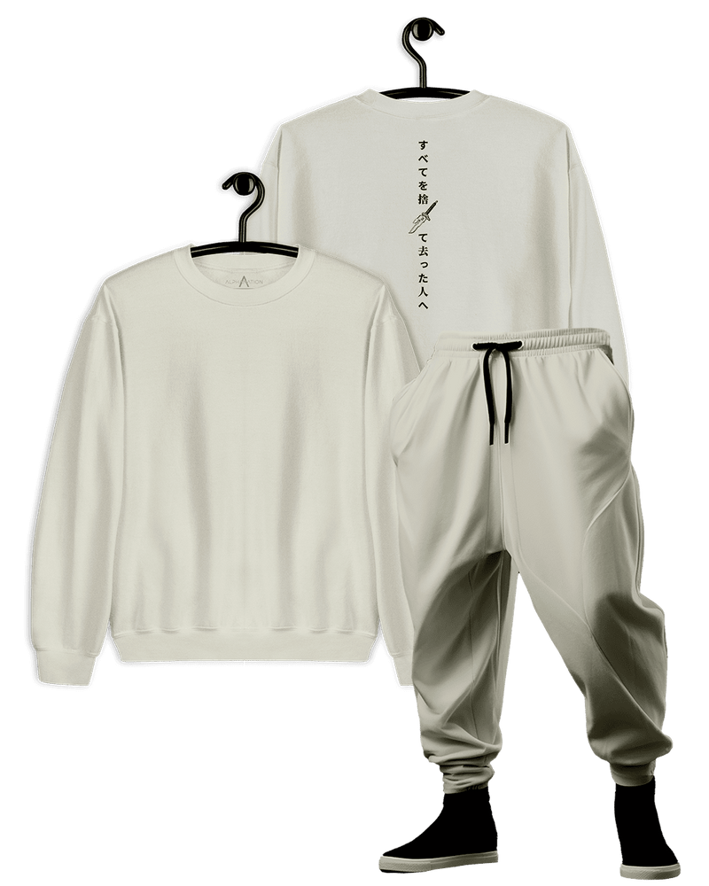 Crewneck Kit Minimal Premium | IT ALL BEHIND - TOJI FUSHIGURO 伏黒甚爾