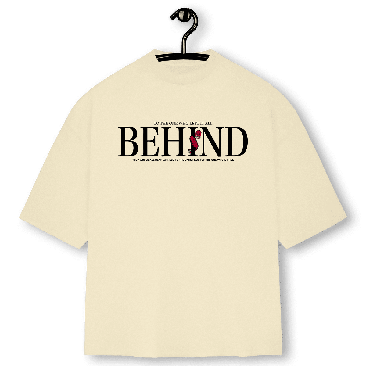 Super Oversized Alpha Back Premium | TO THE ONE WHO LEFT IT ALL BEHIND