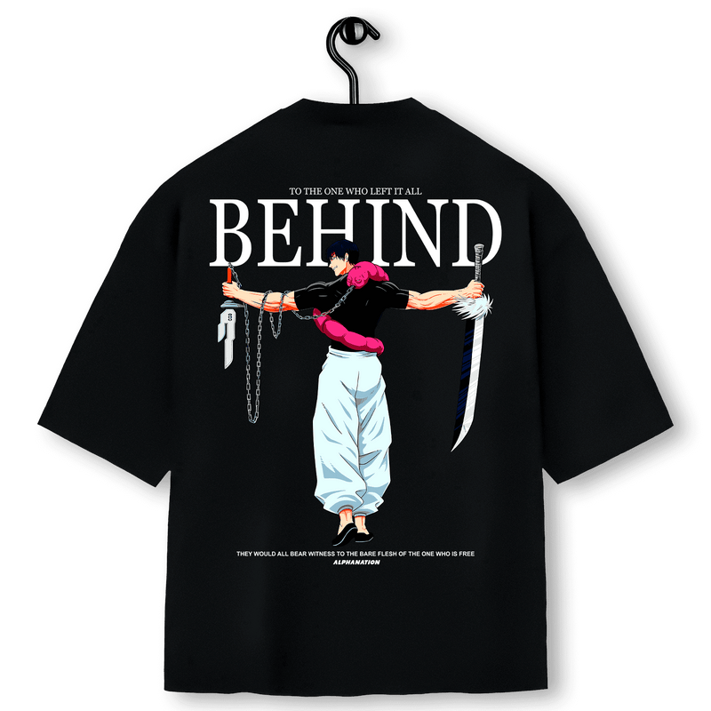 Super Oversized Alpha Back Premium | TO THE ONE WHO LEFT IT ALL BEHIND - FUSHIGURO TOJI 伏黒甚