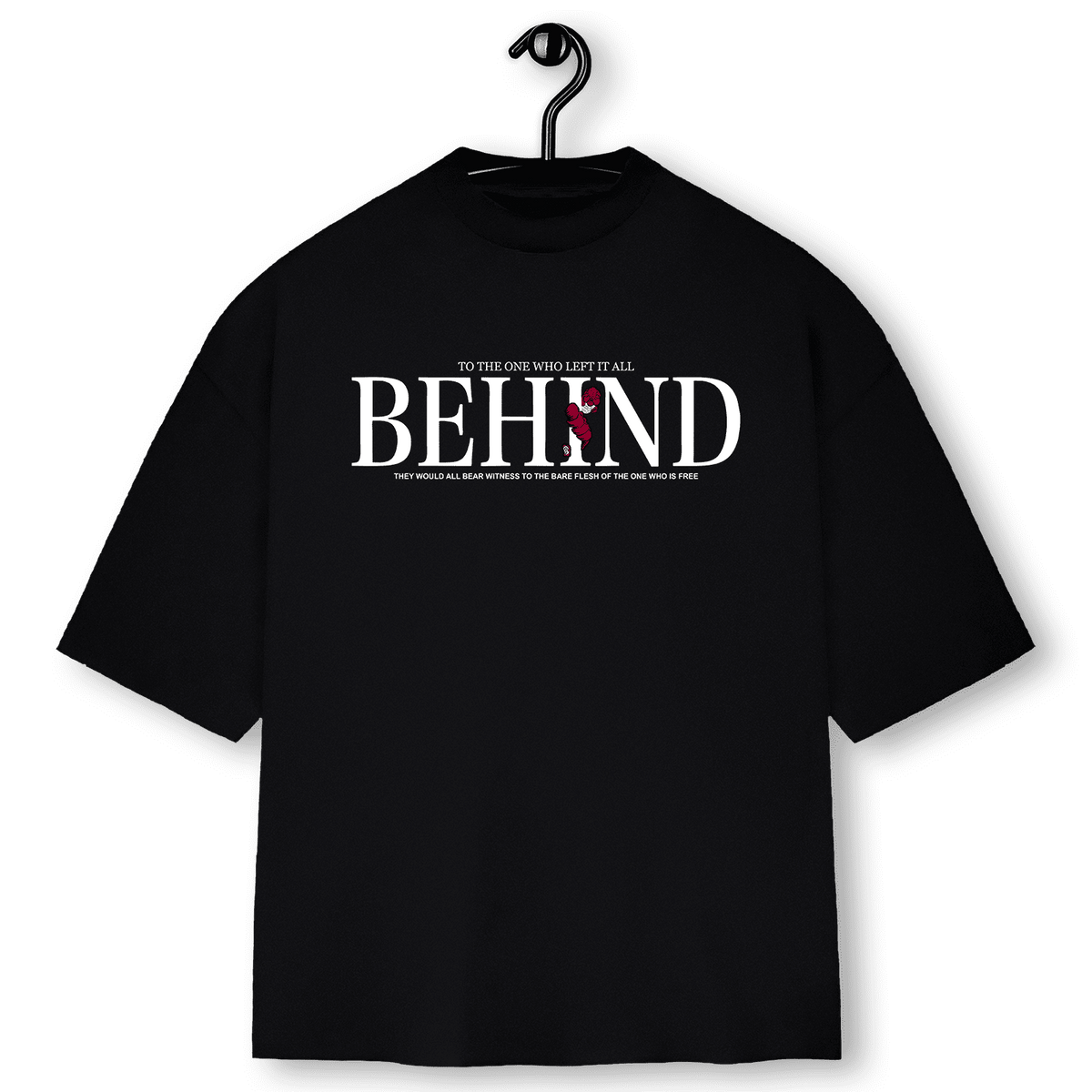 Super Oversized Alpha Back Premium | TO THE ONE WHO LEFT IT ALL BEHIND