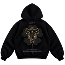 Urban Hoodie Back Premium | CLOVER - TOUROS NEGROS 黒の暴牛
