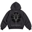 Urban Hoodie Back Premium | CLOVER - TOUROS NEGROS 黒の暴牛