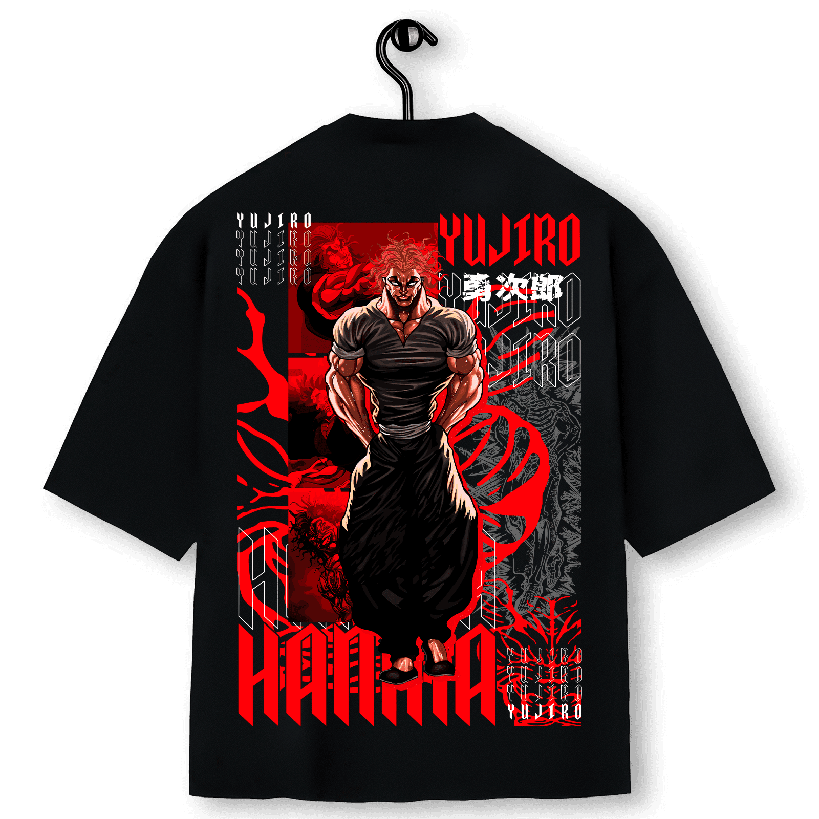 Yuigiro Back Super Oversized Alpha Back Premium | THE OGRE - YUJIRO HANMA 範馬 勇次郎