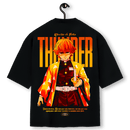 Super Oversized Alpha Back Premium | THUNDER BREATHING - ZENITSU AGATSUMA 我妻 善逸